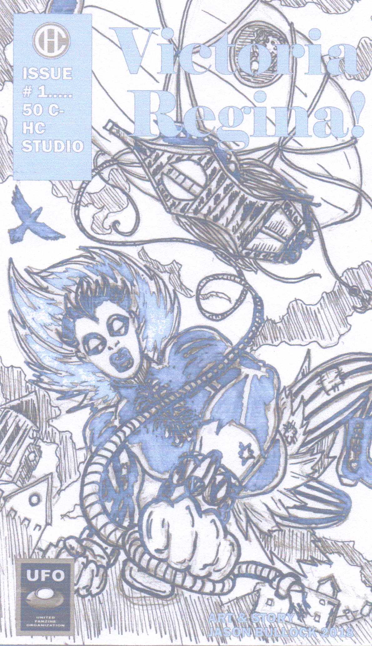 Actual cover in black & white