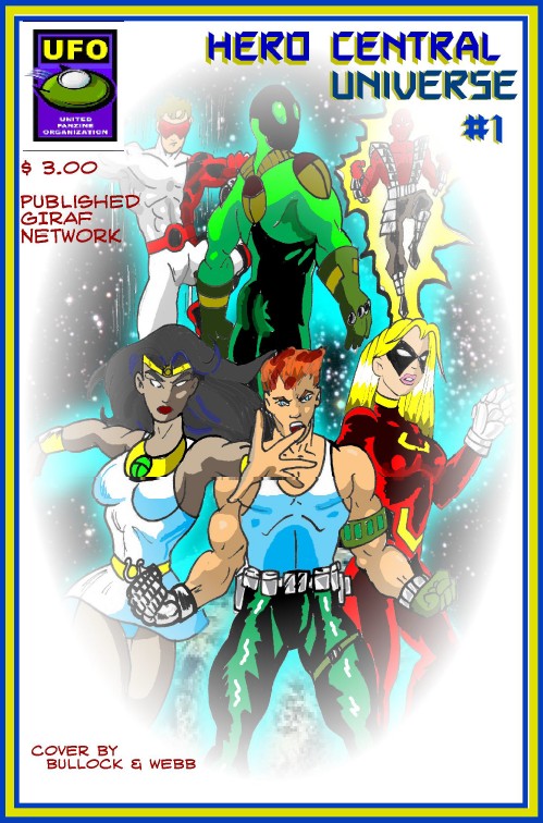 Isis. Herakles. Sinbad. Raiden. Merlyn. This pantheon on heroes has risen to defeat the ancient evil set forth upon innocent mankind once again. In pairs, they seek out the source behind this evil resurrection as well as new heroes to become mankind's defenders. Available at $3.00 for hard copy, $0.99 for digital copy. Co-published by UFO.